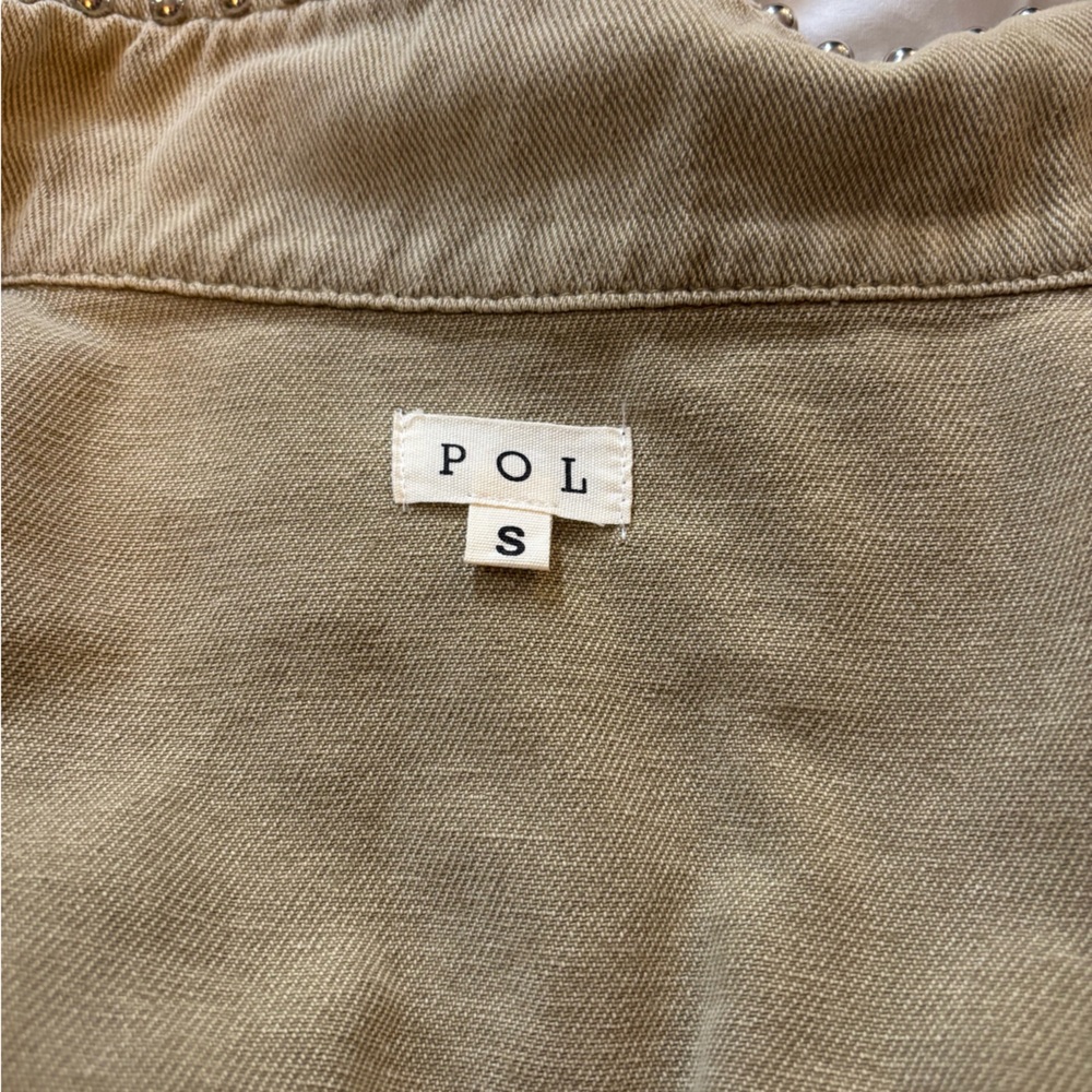 POL Sage Button-Up Jacket Silver Studs – Size Small – EUC - Picture 9 of 9